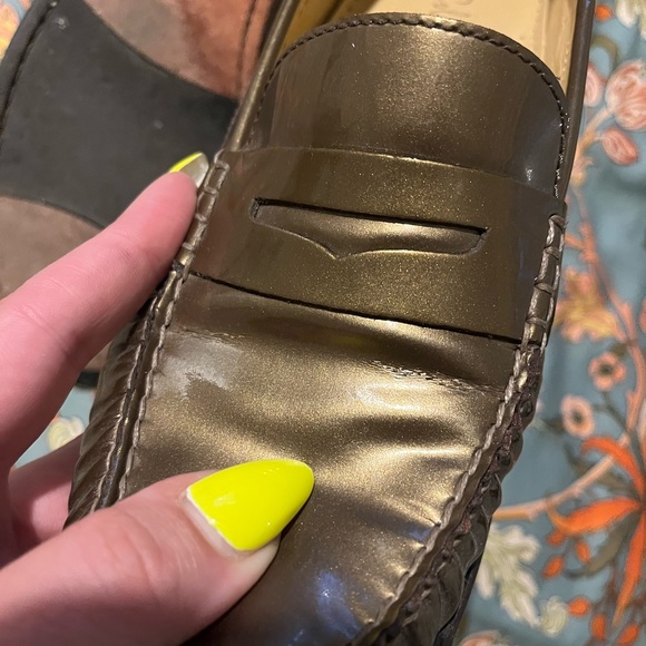 Cole Haan Gold loafers - Picture 5 of 9